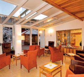 Italský hotel Carmen s posezením