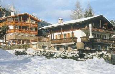 Italský hotel Ai Pini v zimě