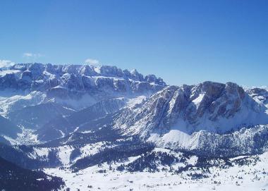 Italské údolí Val Gardena
