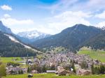 Sella Ronda a městečko Pozza di Fassa
