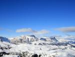 Krajina italské oblasti Sella Ronda